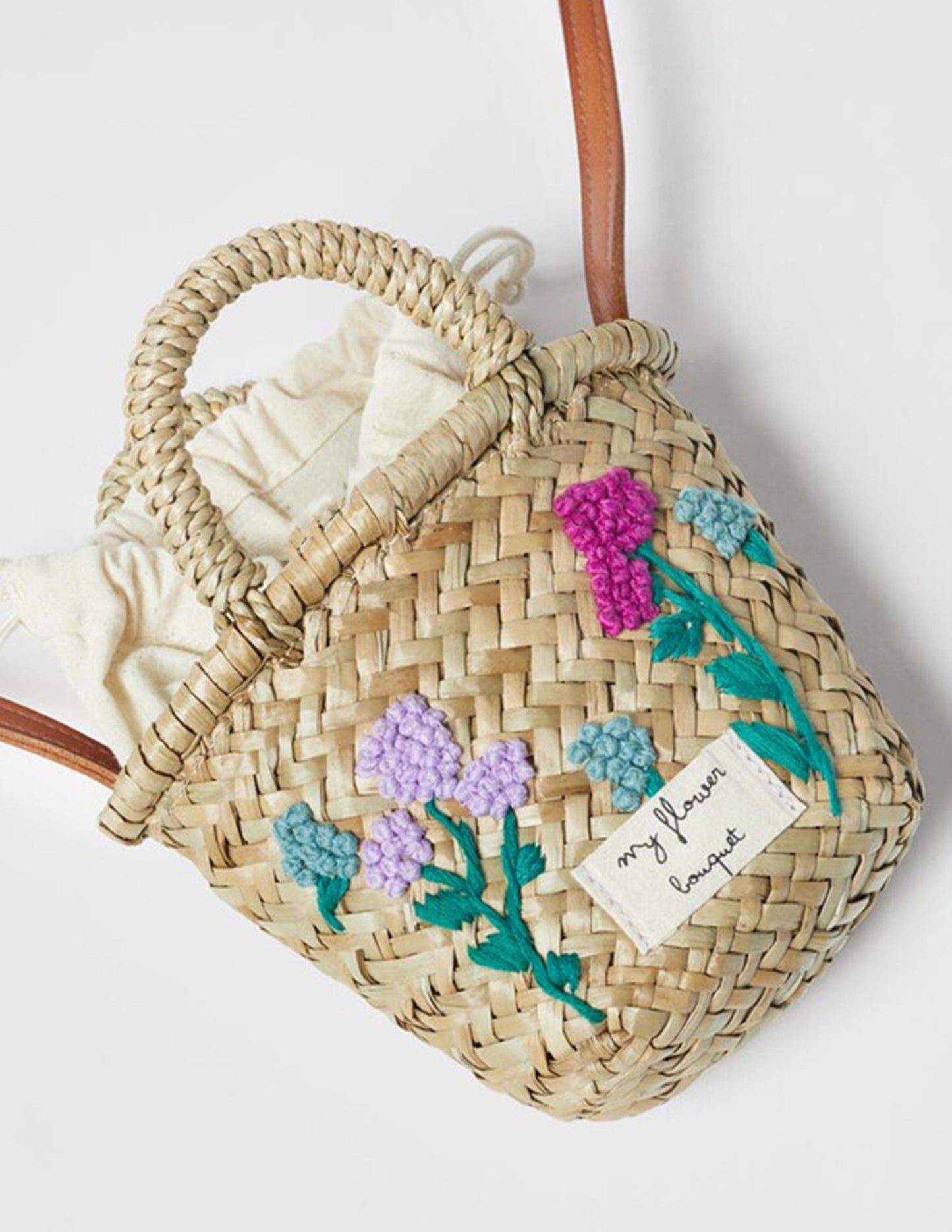 Mini sac messager panier