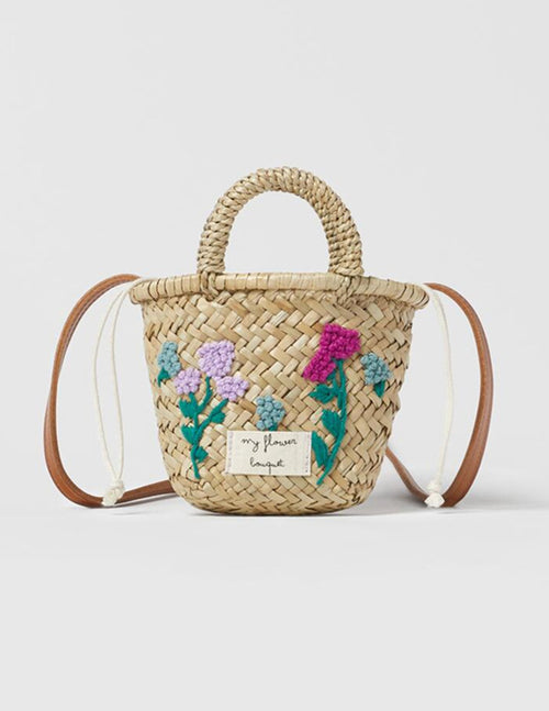 Mini sac messager panier