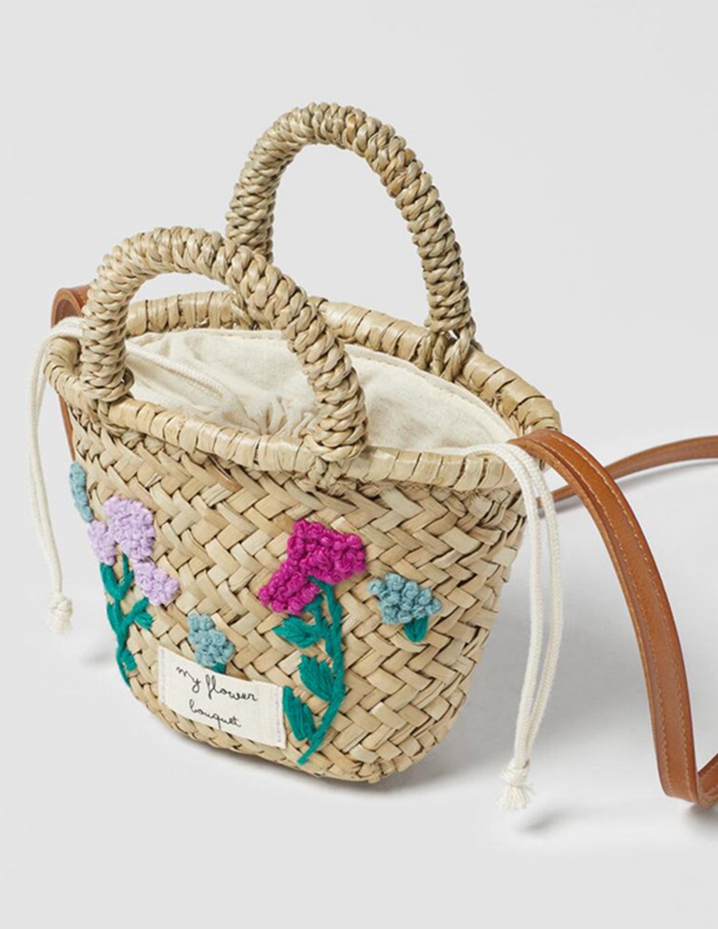 Mini sac messager panier
