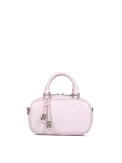 Spring Summer Boston Style Bowling Crossbody Bag