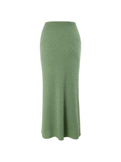 Ensemble bikini Boho vert sauge pour femme