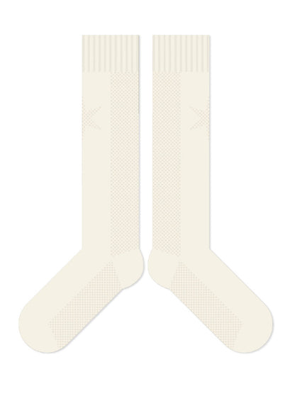 Cartoon Flower Pattern Cotton Socks