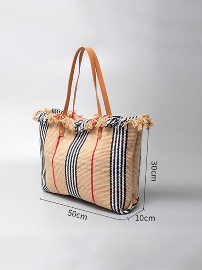 Sac fourre-tout en toile à bandoulière