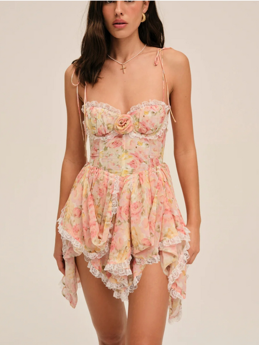 Elea Asymmetrical Mini Dress
