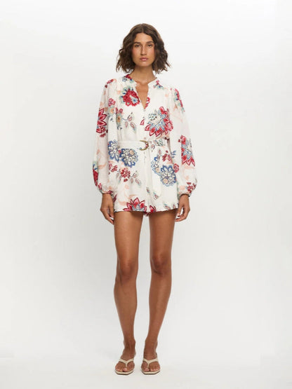Summer Bloom Shorts Ensemble
