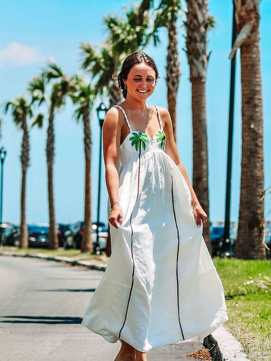 Robe nuisette Palm Oasis