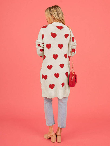 Heart Knit Cardigan