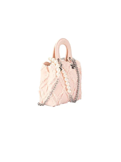 Sac à bandoulière et à poignée supérieure en denim pour l'été