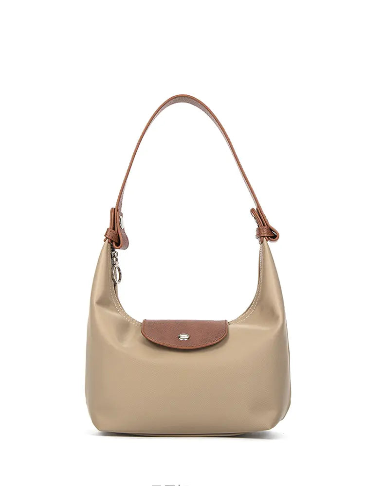 Sac à bandoulière et à bandoulière en cuir PU colorblock