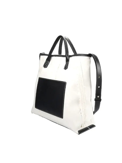 Nouveau sac fourre-tout en toile grande capacité