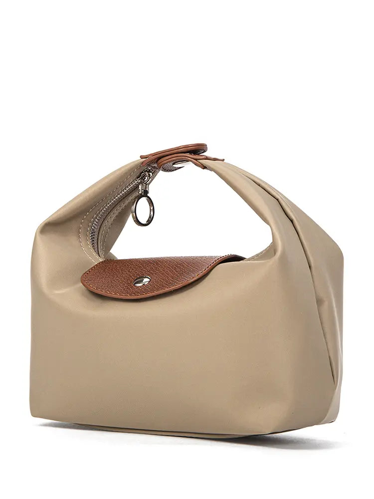 Sac à bandoulière et à bandoulière en cuir PU colorblock