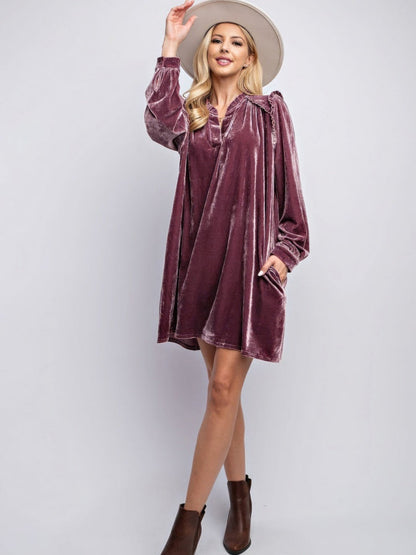 Robe décontractée longueur genou