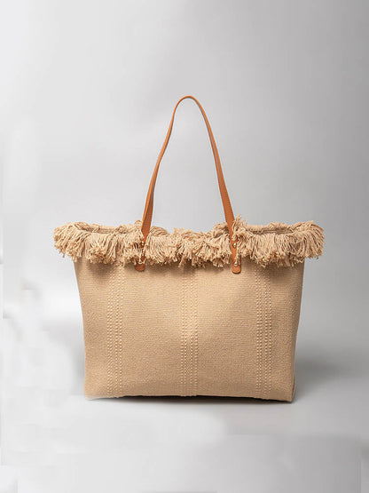 Sac fourre-tout en toile à bandoulière