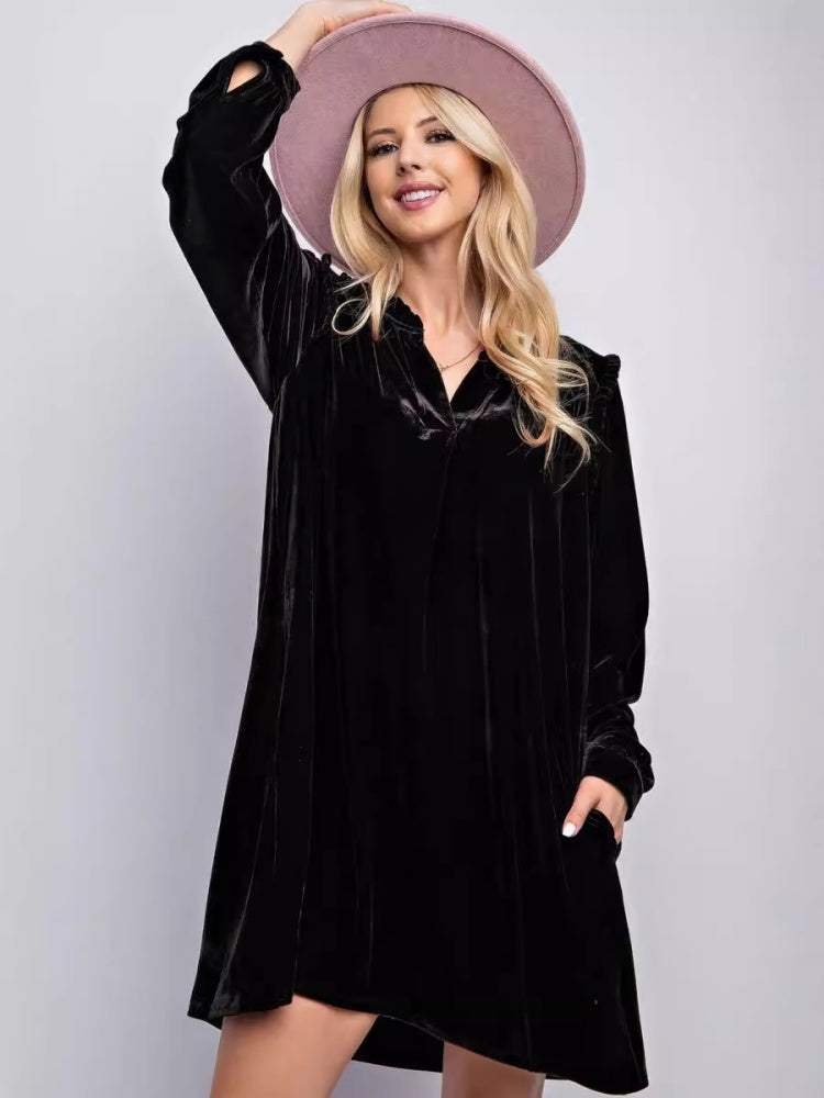 Robe décontractée longueur genou