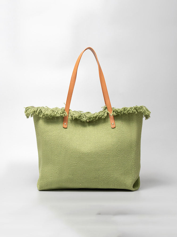 Sac fourre-tout en toile à bandoulière