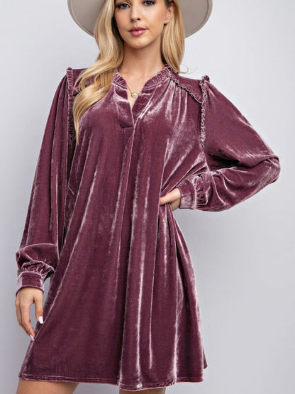 Robe décontractée longueur genou