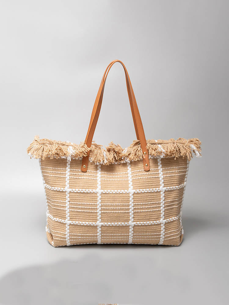 Sac fourre-tout en toile à bandoulière