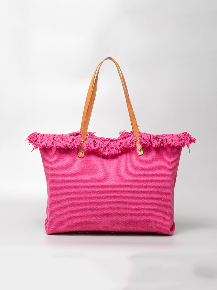 Sac fourre-tout en toile à bandoulière